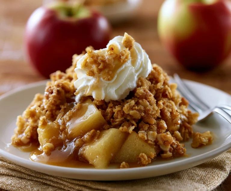 Low-Sugar Apple Crisp Recipe