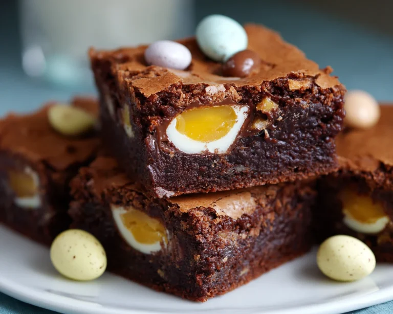 Mini Egg Nutella Brownies recipe