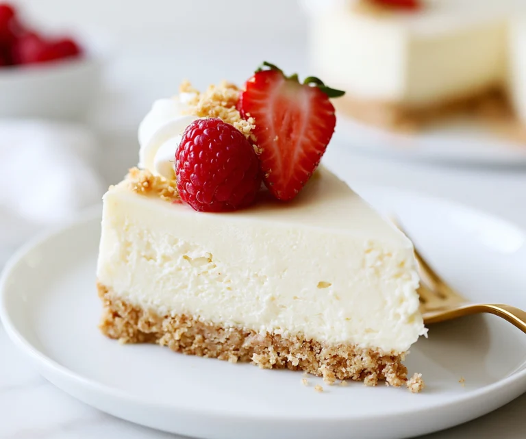 No-Bake Cheesecake
