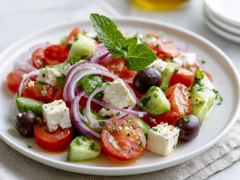Quick Greek Salad Recipe