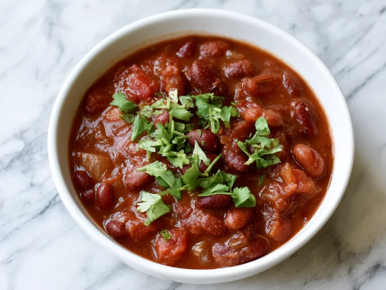 Simple Vegan Chili Recipe