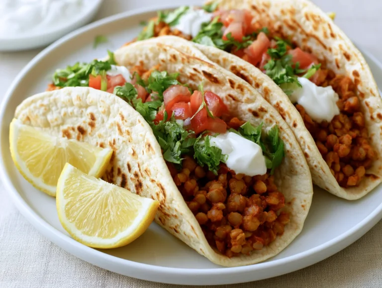 Spicy Lentil Tacos Recipe
