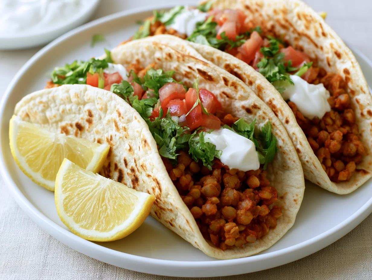 Spicy Lentil Tacos Recipe