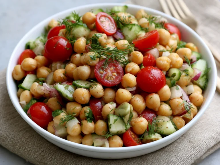 Vegan Chickpea Salad Recipe