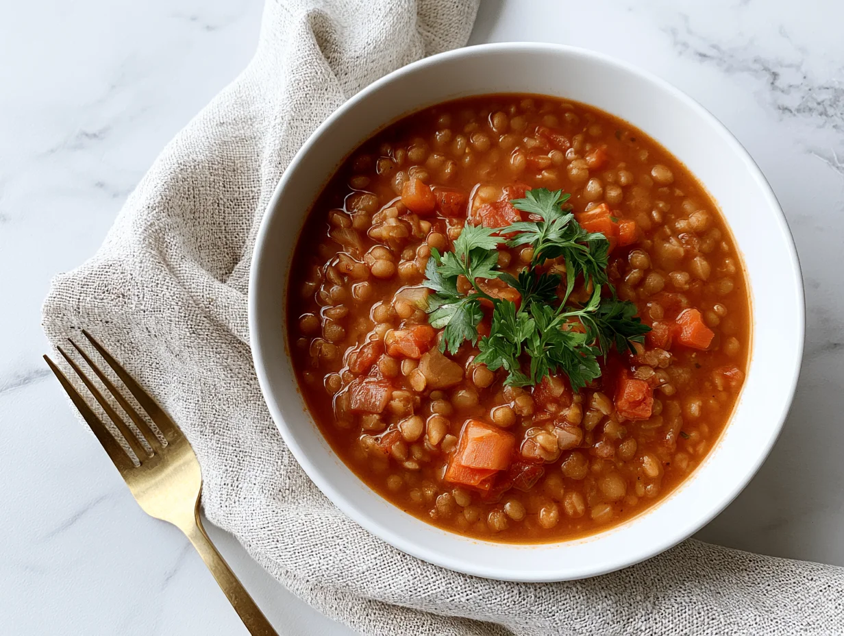 Vegan Lentil Soup Recipe