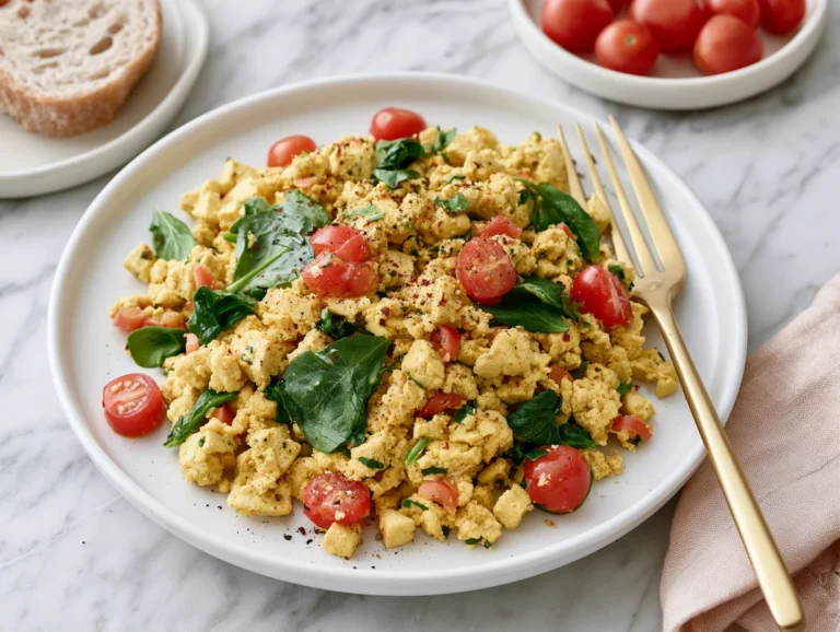 Vegan Tofu Scramble Recipe