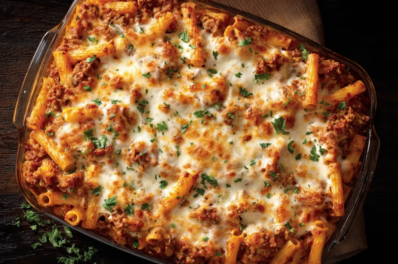 Baked Ziti with Perfect Cheese Melt
