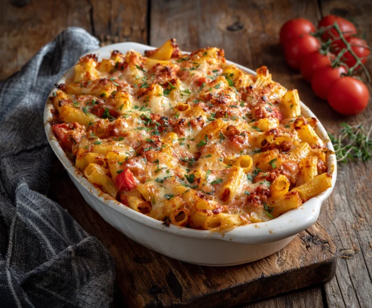 baked ziti easy recipe