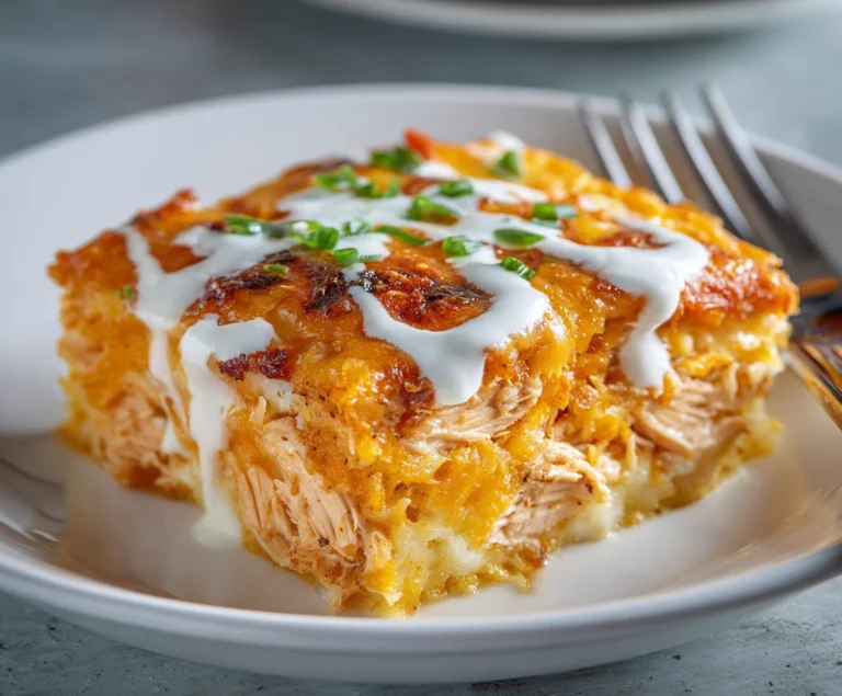 buffalo chicken casserole recipe