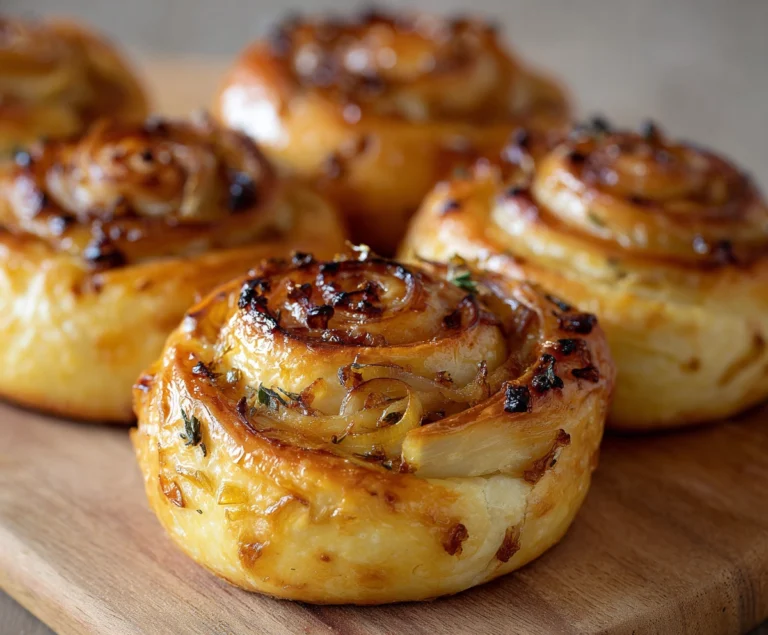 caramelized onion buns recipe