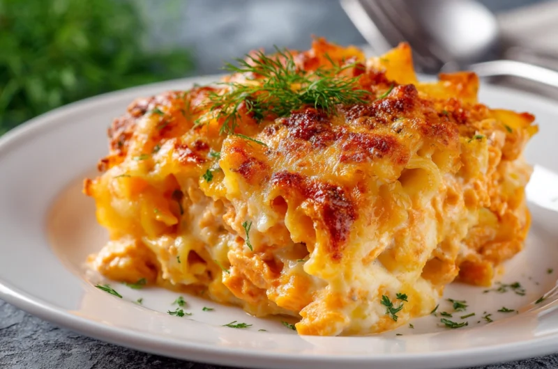 Buffalo Chicken Casserole with Bold Heat