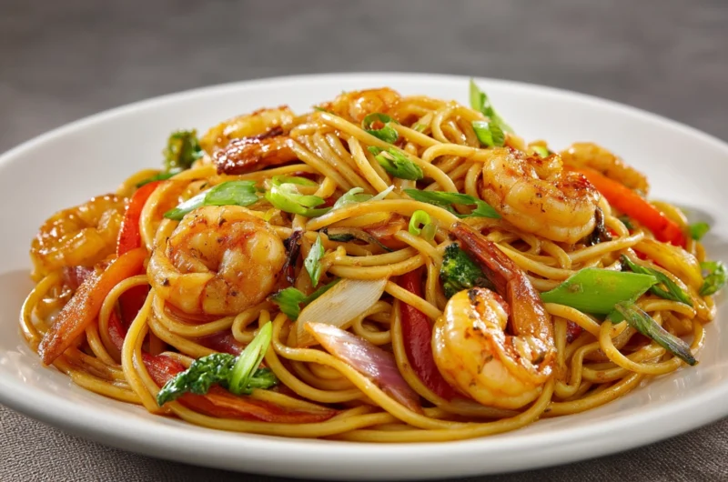 Shrimp Lo Mein Better Than Takeout at Home