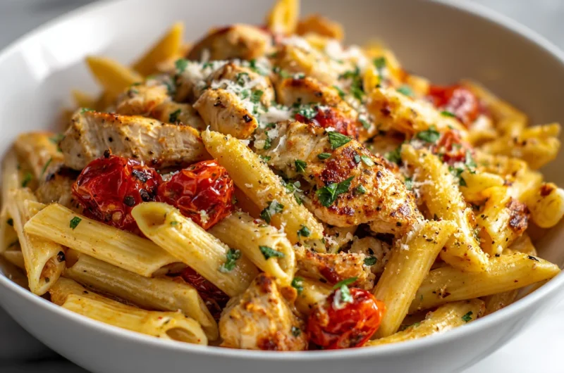 Spicy Chicken Chipotle Pasta Quick Dinner