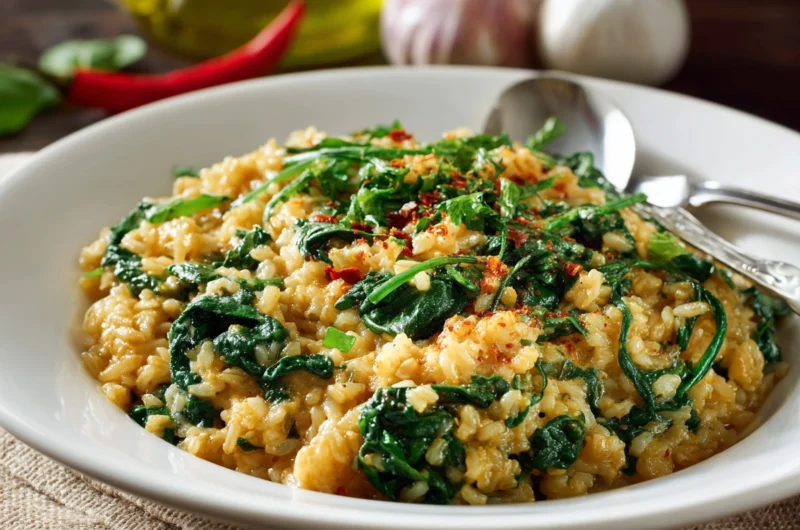 Spinach Rice Casserole Easy Comfort Dish