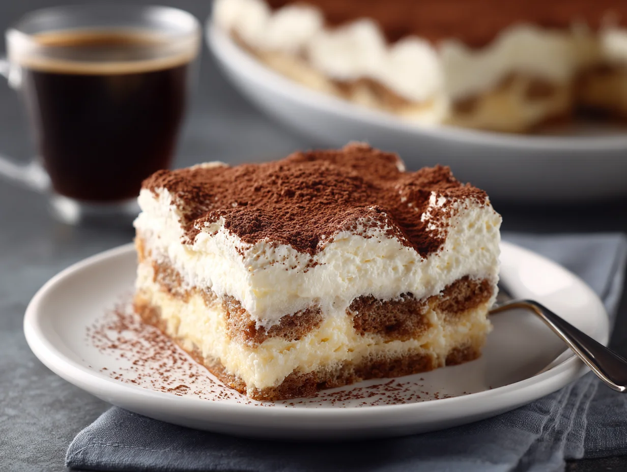 tiramisu sheet cake