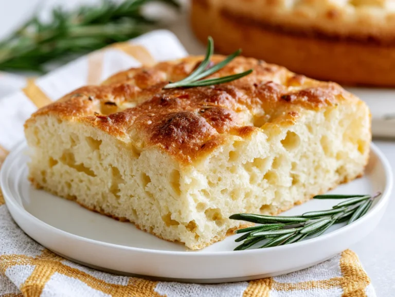 Airy Focaccia Bread Recipe