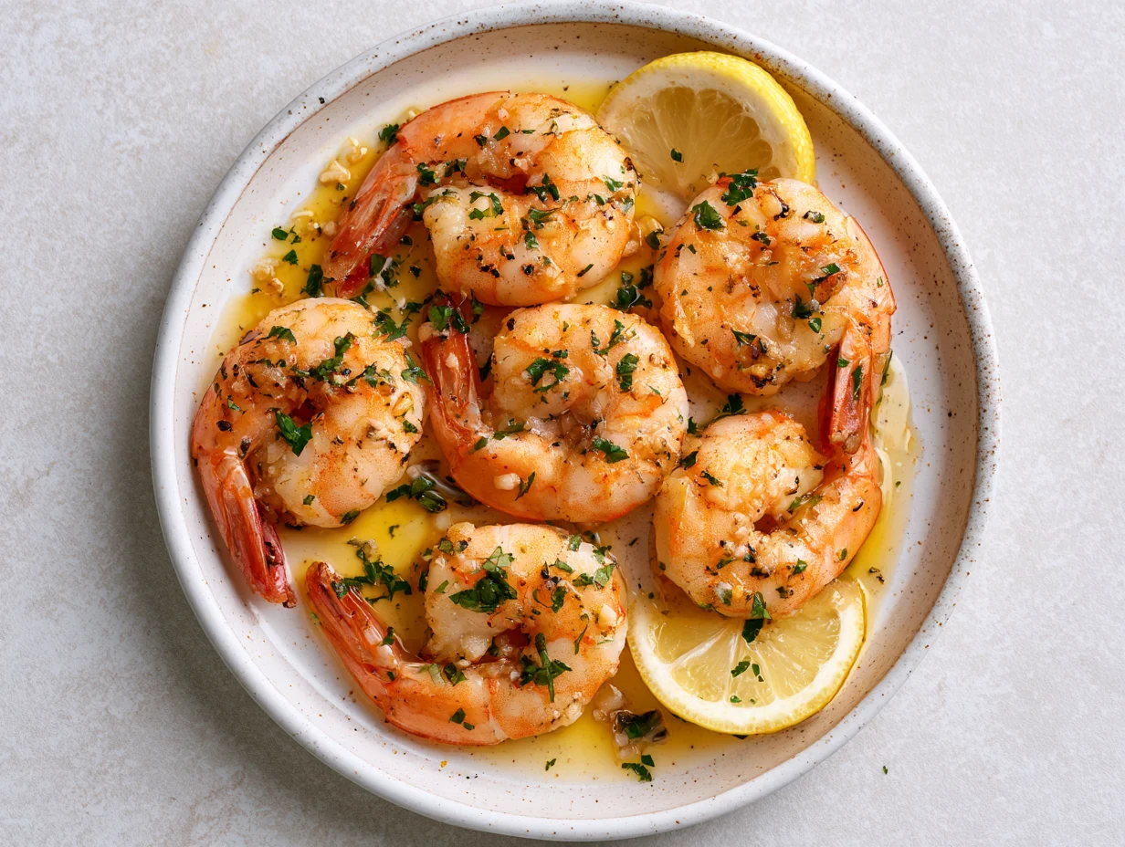 Baked Shrimp with Garlic and Lemon Recipe