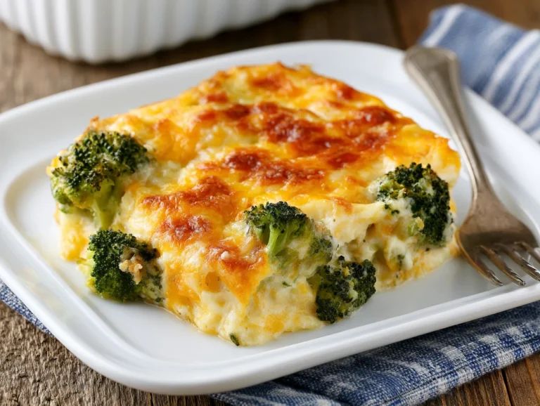 Broccoli Cheese Casserole Recipe