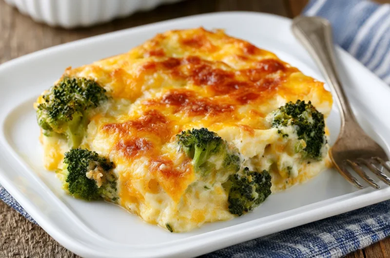 Broccoli Cheese Casserole Recipe
