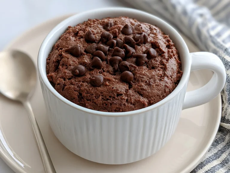 Brownie in a Mug Recipe
