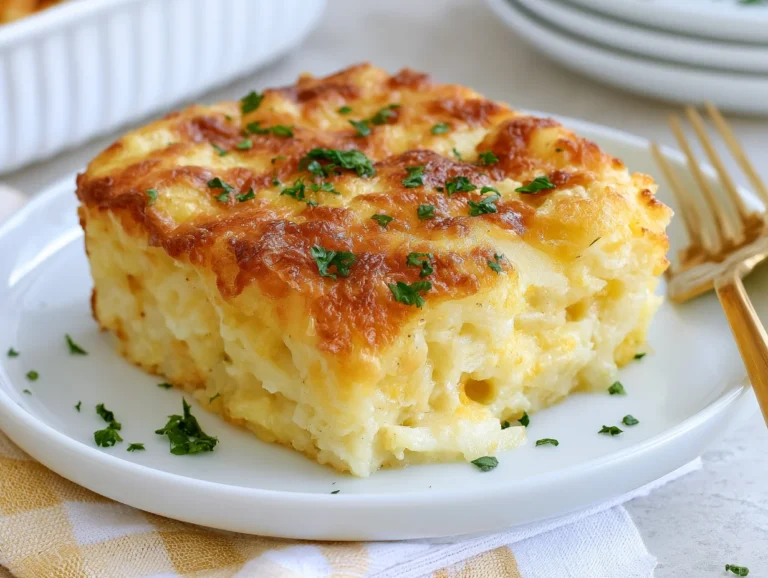 Cheesy Potato Casserole Recipe