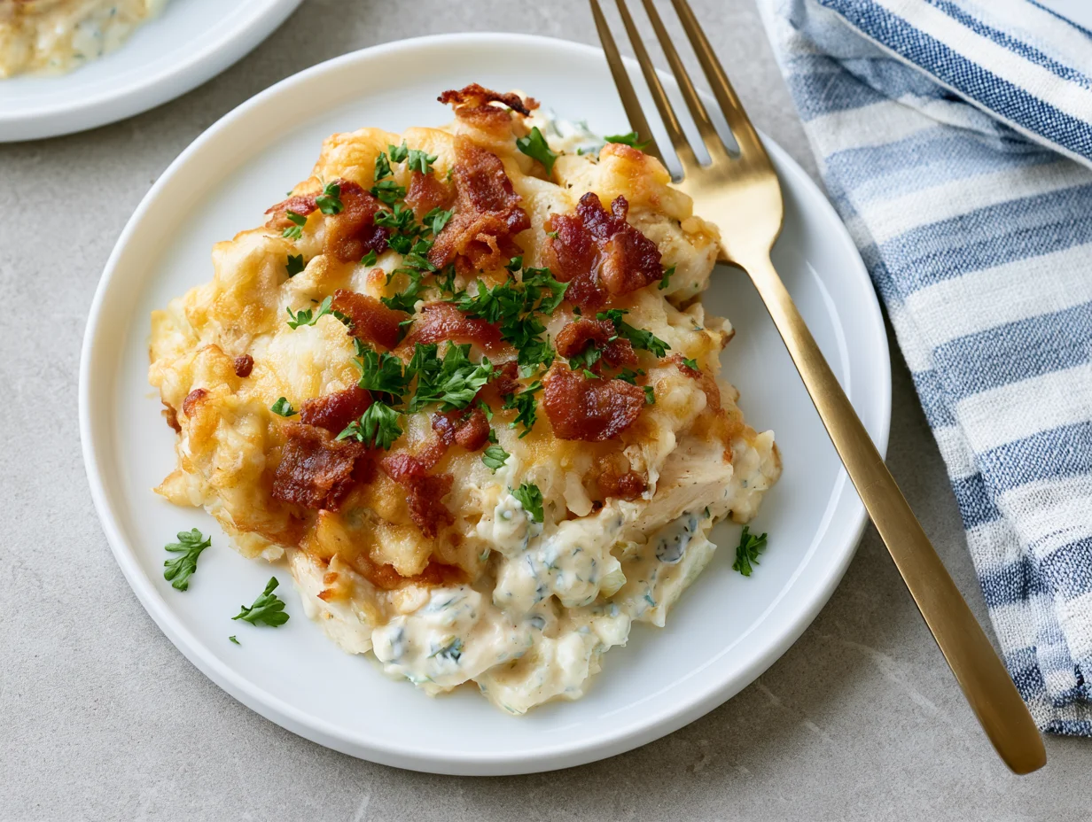 Chicken Bacon Ranch Casserole Recipe