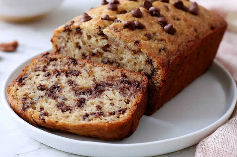 Chocolate Chip Banana Bread Recipe