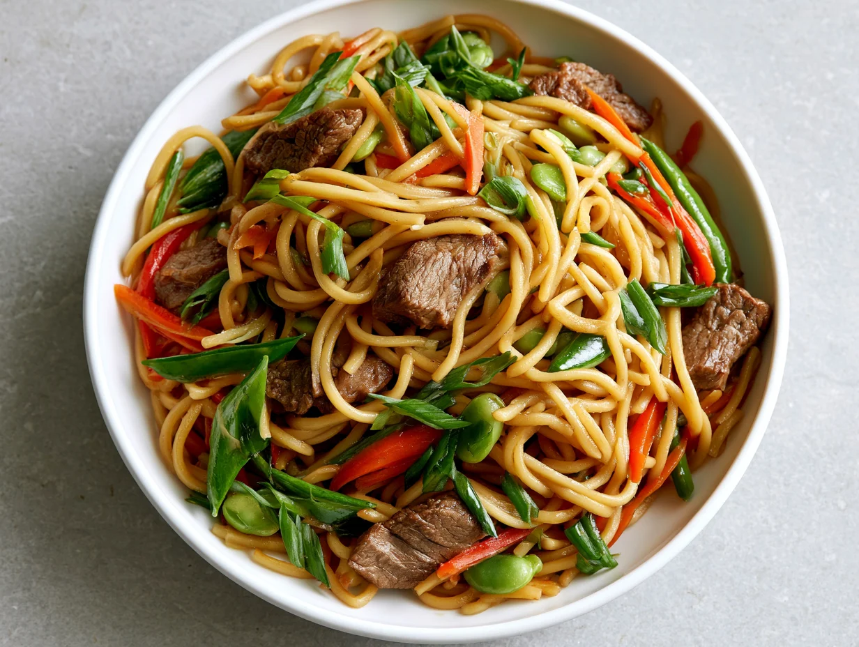 Classic Beef Lo Mein Recipe