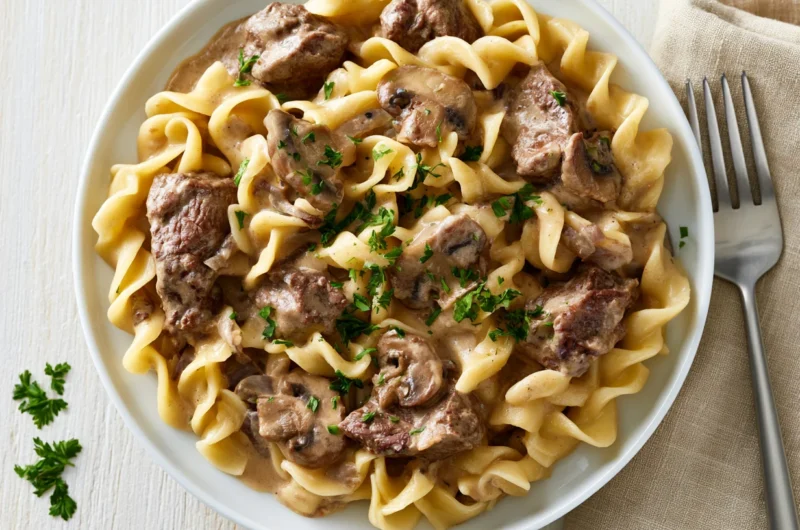 Classic Beef Stroganoff Recipe