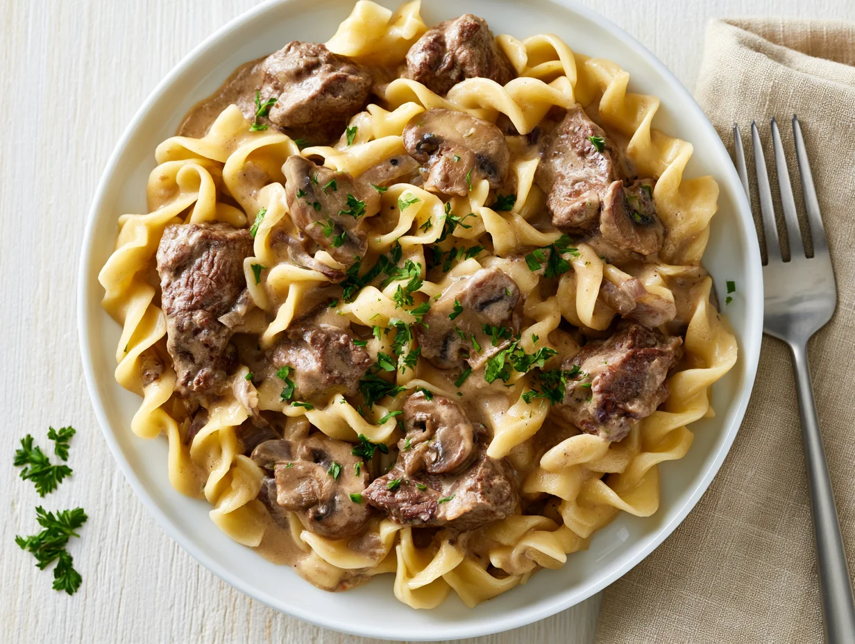 Classic Beef Stroganoff Recipe