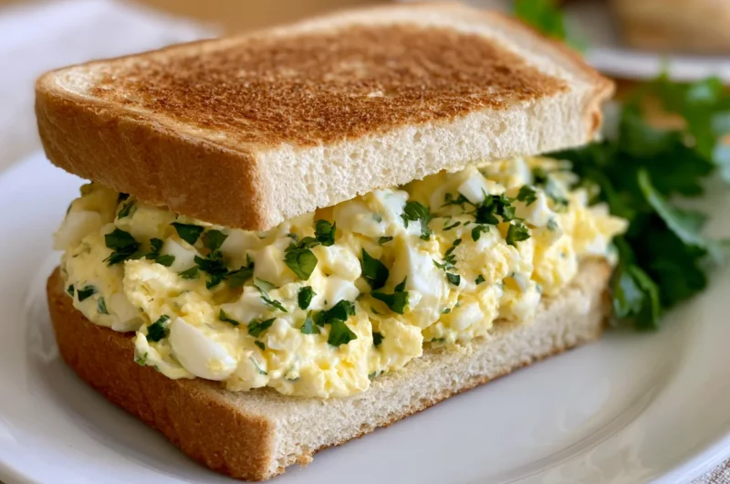Classic Egg Salad Sandwich Recipe