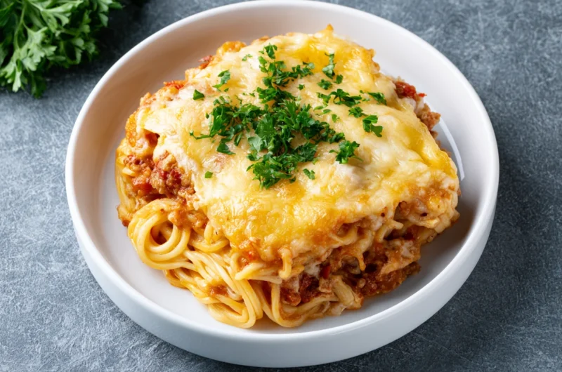 Classic Spaghetti Pie Recipe