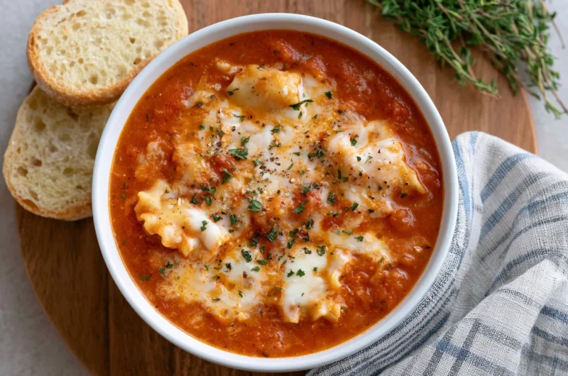 Cozy Lasagna Soup Recipe