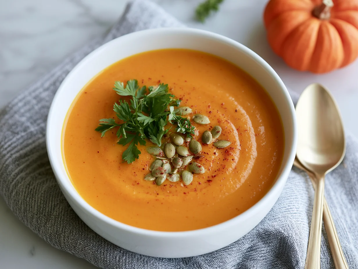 Creamy Pumpkin Soup Recipe