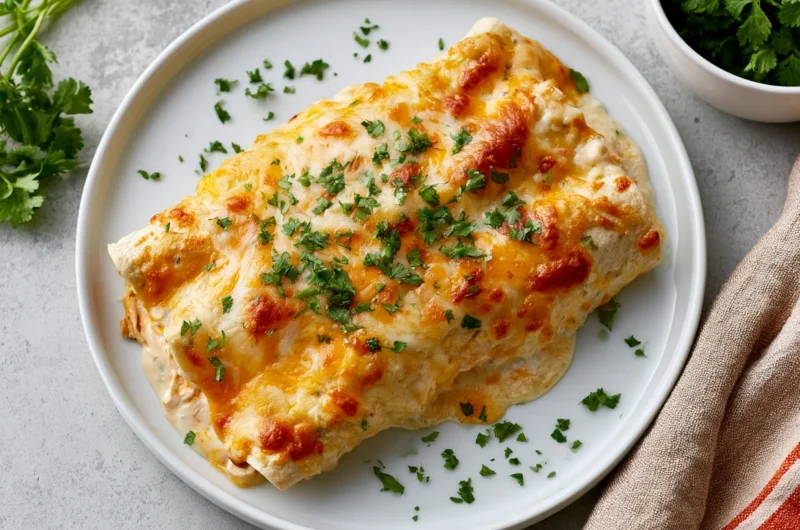 Creamy Sour Cream Chicken Enchilada Recipe