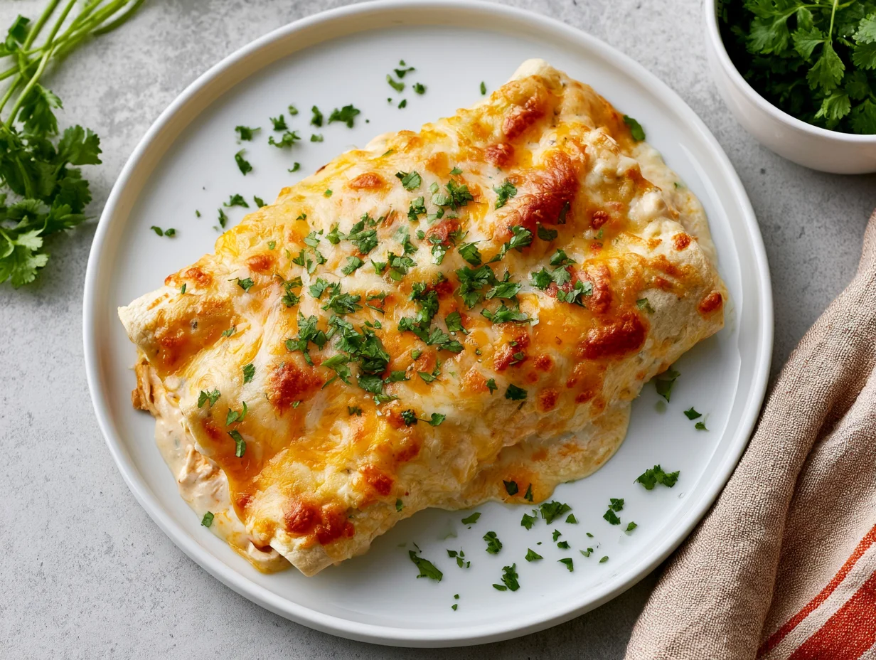 Creamy Sour Cream Chicken Enchilada Recipe