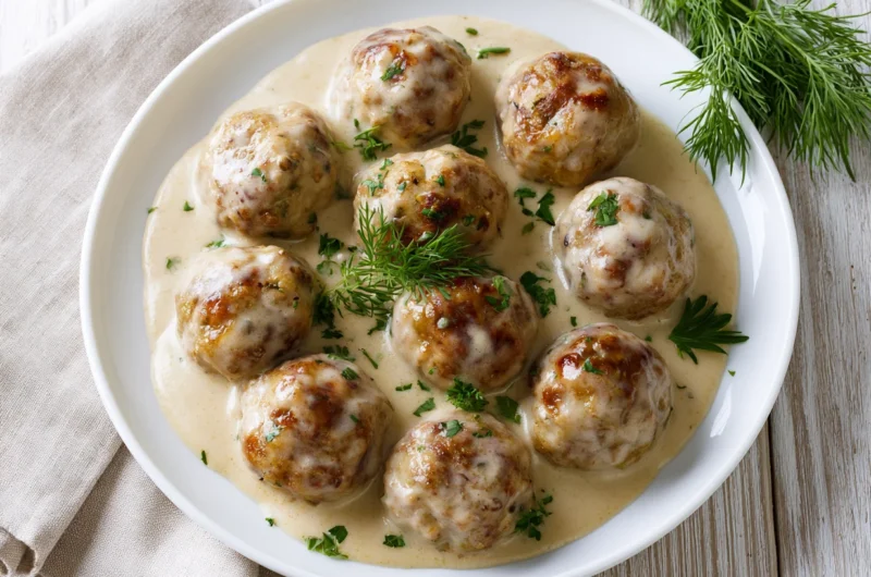 Creamy Swedish Meatball Recipe