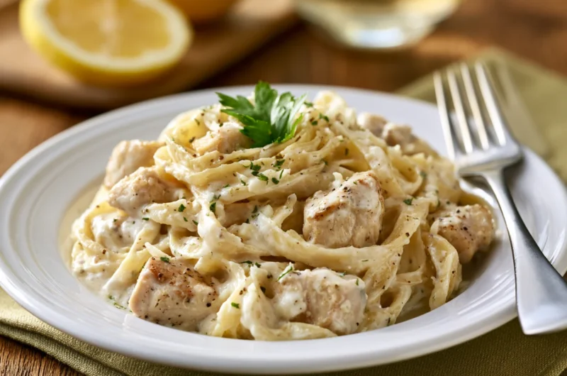 Easy Low-Carb Chicken Alfredo Recipe