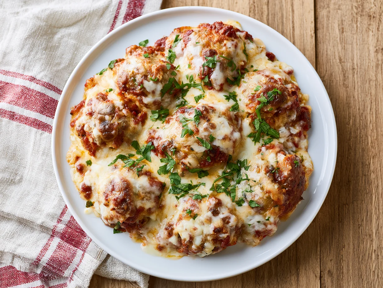 Easy Meatball Casserole Recipe