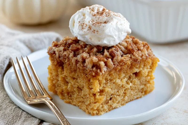 Easy Pumpkin Dump Cake Recipe