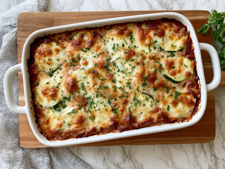 Easy Zucchini Lasagna Recipe