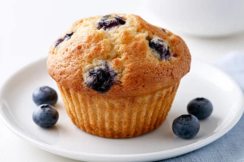 Fluffy Blueberry Muffin Recipe