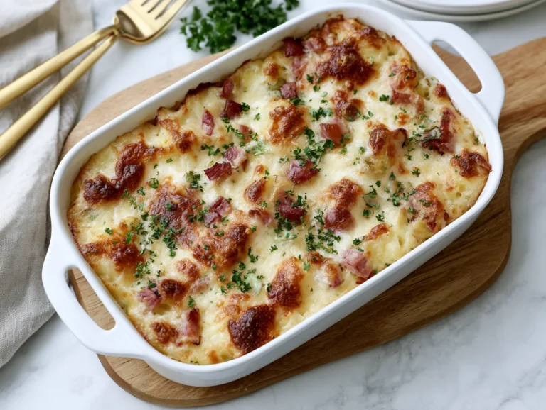 Ham and Cheese Casserole Recipe