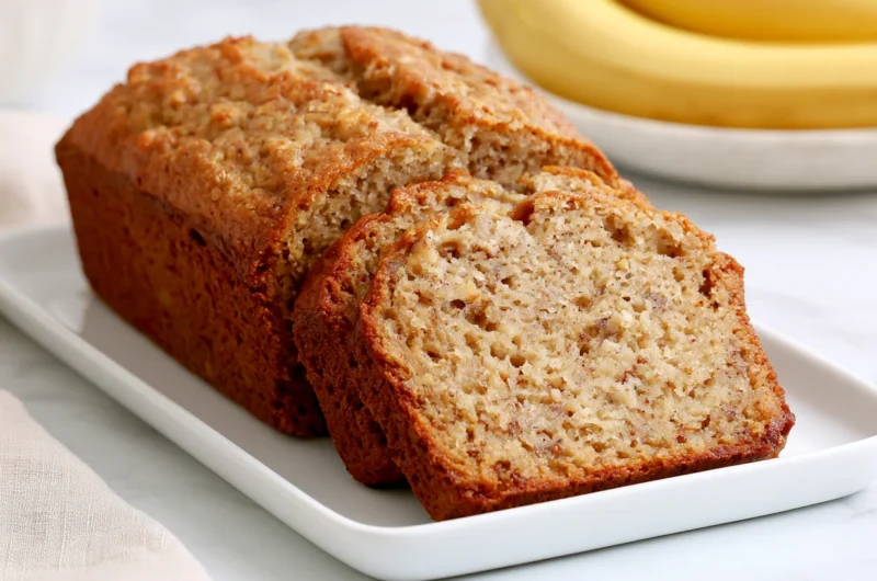 Healthy Banana Bread Recipe