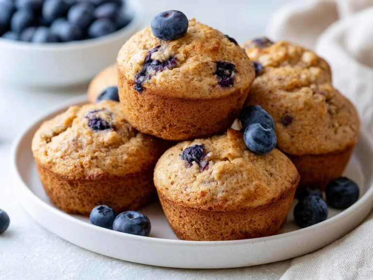 Healthy Blueberry Muffins Recipe