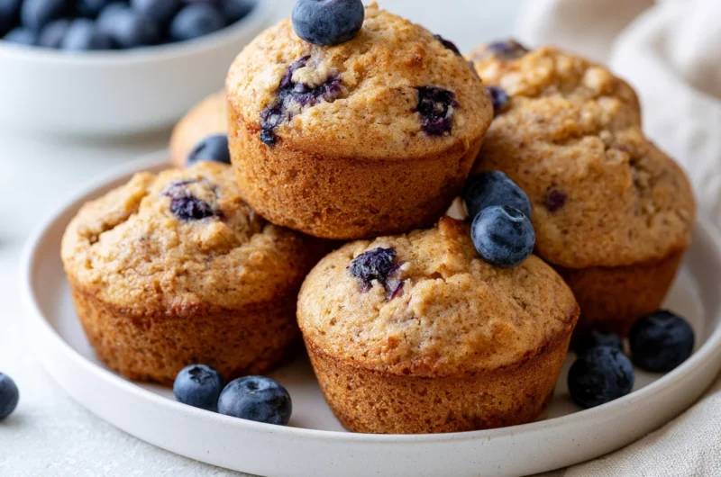 Healthy Blueberry Muffins Recipe