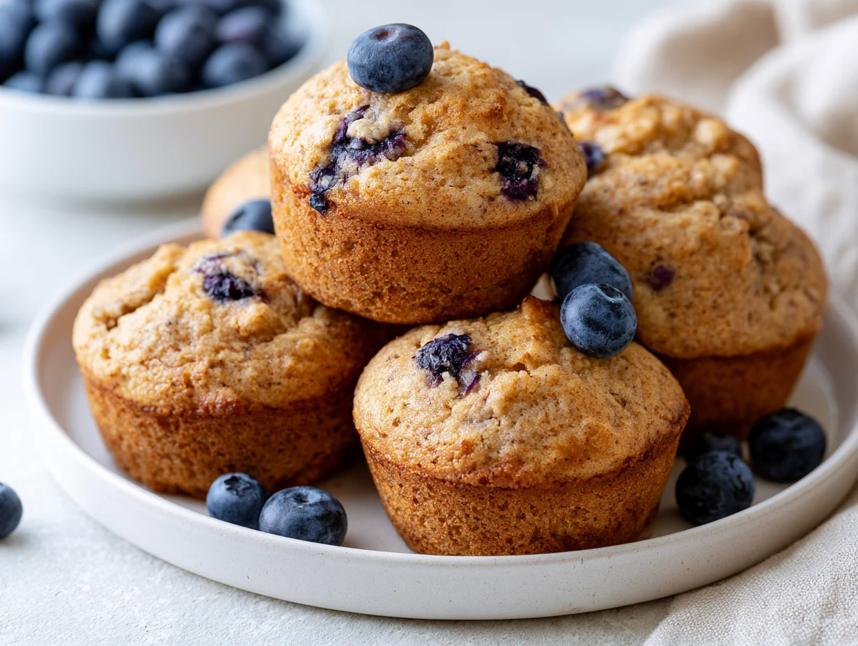 Healthy Blueberry Muffins Recipe