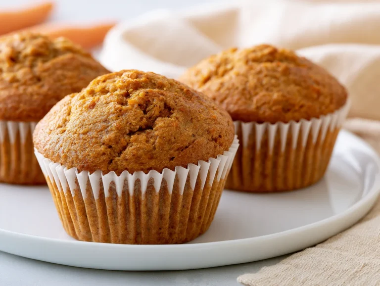 Healthy Carrot Muffins Recipe