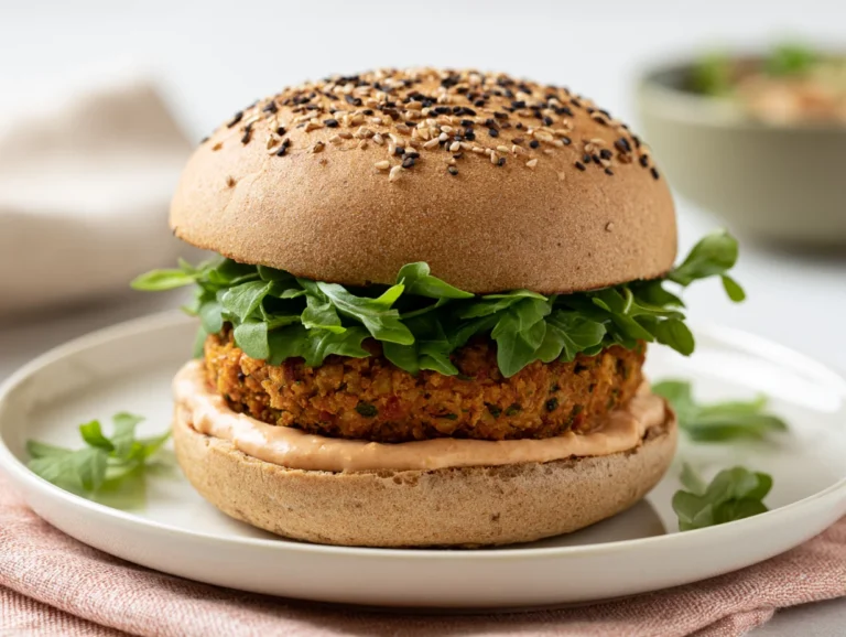 Healthy Veggie Burger Recipe