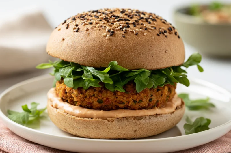 Healthy Veggie Burger Recipe